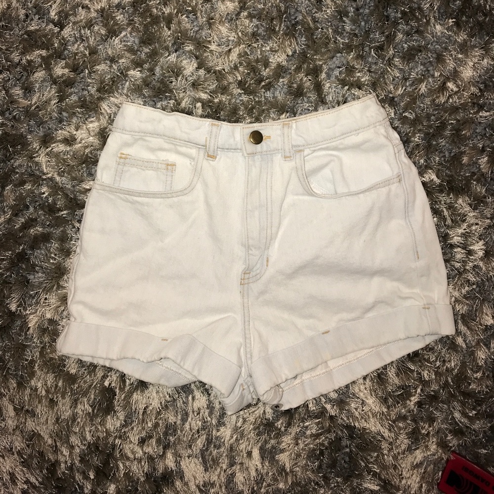 American Apparel denim shorts